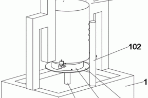 一种桥梁施工用防撞桶清洗装置的制作方法