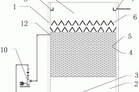 一种固载生物床反硝化反应器的制作方法