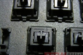实达黑轴方脸机械键盘拆解测试