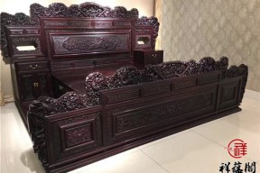 红木床配什么颜色床单