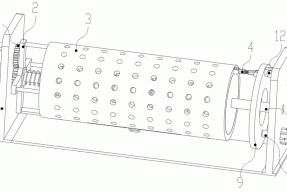 往复可调型建筑工具清洗机构的制作方法