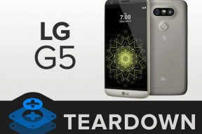 LG G5拆解：金属机身和可拆卸电池的平衡艺术