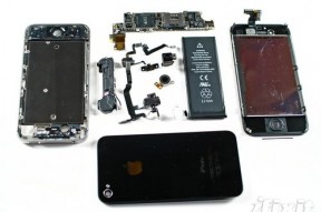 高通芯片组+电池小改 iPhone 4S完全拆解