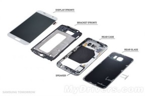 三星Galaxy S6官方拆解图赏 做工质量精湛令人赞叹