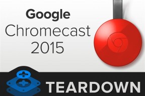 Google Chromecast电视棒完全拆解：10分小纽扣